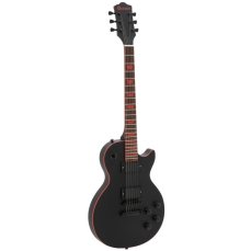 Dimavery LP-800 elektrická kytara, černá matná