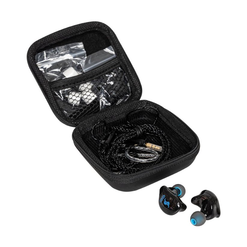 Stagg SPM-435 BK, 4-driver in-ear sluchátka, černá