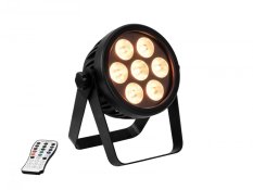Eurolite LED 4C-7 Silent Slim reflektor, 7x 8W QCL LED, DMX