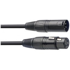 Stagg SDX5, DMX kabel 3-pin XLR/XLR, 5 m