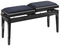 Stagg PB245 BKP VBK, dvojitá stolička ke klavíru