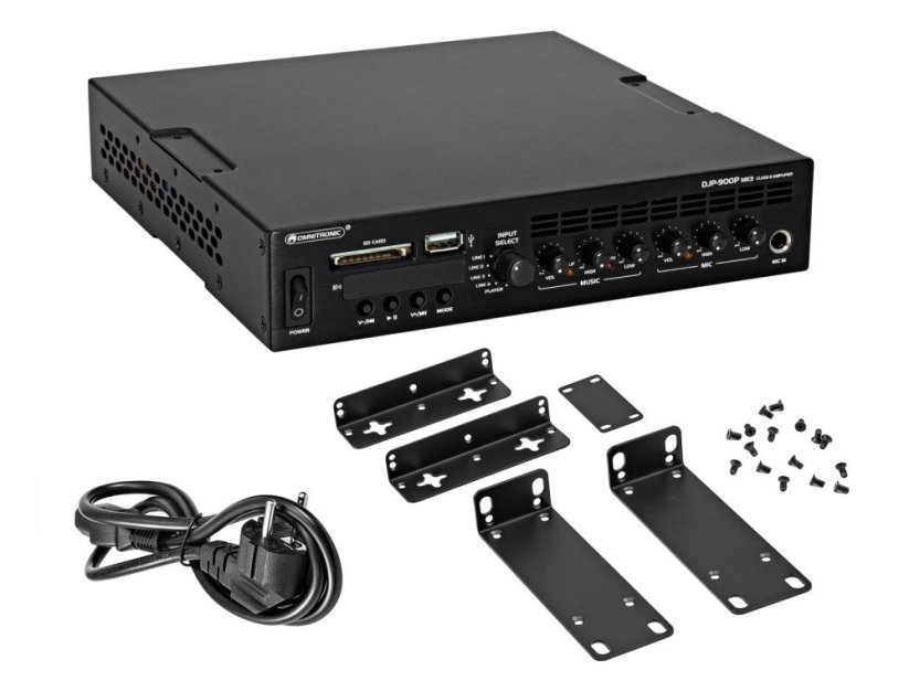 OMNITRONIC DJP-900P MK3 zesilovač třídy D