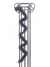 Girlanda z trávy, růžová, 180 cm