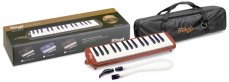 Stagg MELOSTA32 RD, klávesová harmonika, červená