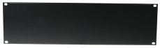 Přední panel zaslepovací 19" 3HE U profi, černý