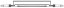Kabel KS-10 2x Jack 6,3 stereo 1 m