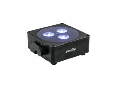 Eurolite AKKU Flat Light 3, černý