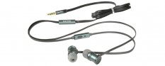 AV:link sluchátka In-Ear Magnetic, hands free, šedá metalíza