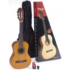 Stagg C430 M NAT PACK, kytarová sada Stagg C430 M NAT PACK, kytarová sada
