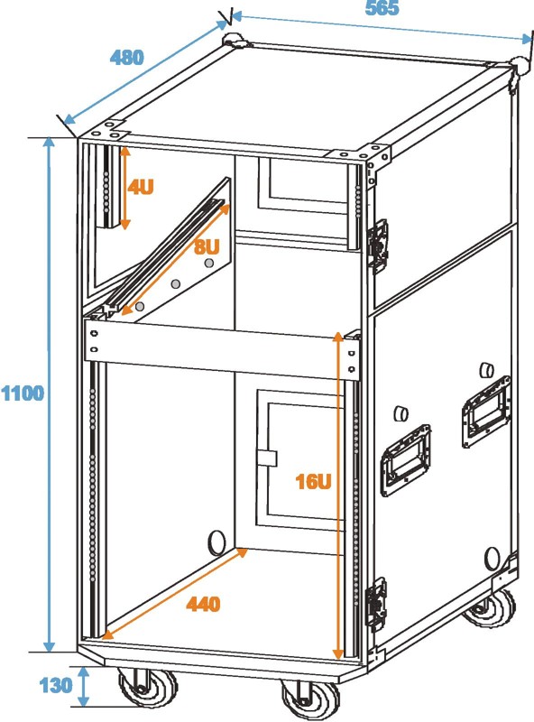 Stage case Pro