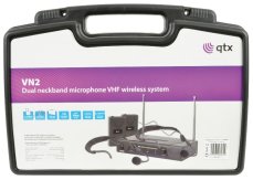 QTX VN2, 2-kanálový bezdrátový mikrofonní set 174,1 MHz / 175,0 MHz