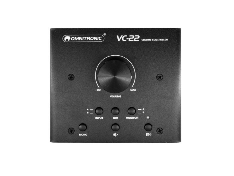 Omnitronic VC-22, aktivní regulátor hlasitosti 