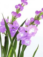 Arum sada růžová, s bílými LED diodami, 85 cm Arum sada růžová, s bílými LED diodami, 85 cm