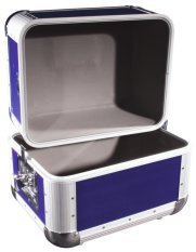LP case ALU 50/50, kulaté rohy, tmavě modrý LP case ALU 50/50, kulaté rohy, tmavě modrý