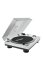 Omnitronic BD-1380 USB, gramofon s řemínkovým pohonem, stříbrný
