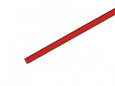 Profil 10x10mm, červený, 2m