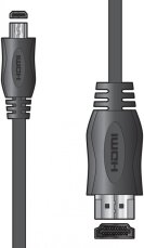 AV:link kabel HDMI/micro HDMI vysokorychlostní, 1,5m