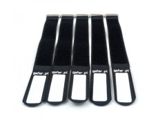 Gafer.pl Tie Straps, vázací pásky, 25x260mm, 5 ks, černé Gafer.pl Tie Straps, vázací pásky, 25x260mm, 5 ks, černé