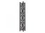 Alutruss Quadlock S6082-1000, rovný díl 1 m, černý