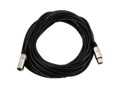 Kabel MC-150 XLR samec - XLR samice, černý, 15m Kabel MC-150 XLR samec - XLR samice, černý, 15m