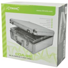 Citronic CDA-96 Hliníkový přepravní kufr na CD Citronic CDA-96 Hliníkový přepravní kufr na CD