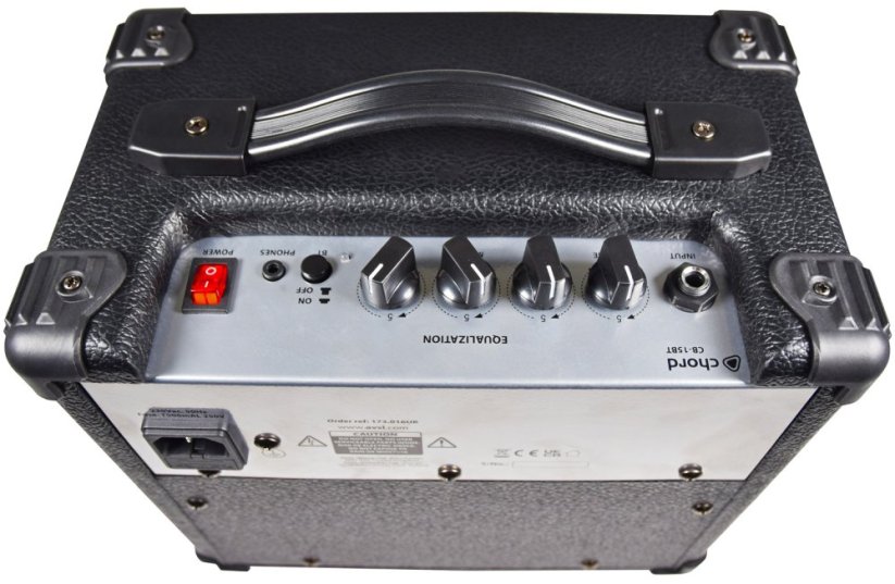 Chord CB-15BT, kombo pro elektrickou baskytaru, 15W, Bluetooth®