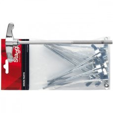 Stagg 2C-HP, šroub pro basový buben, 115 mm, 10ks Stagg 2C-HP, šroub pro basový buben, 115 mm, 10ks