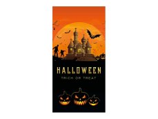 Halloween Banner, Strašidelný dům, 90x180cm Halloween Banner, Strašidelný dům, 90x180cm