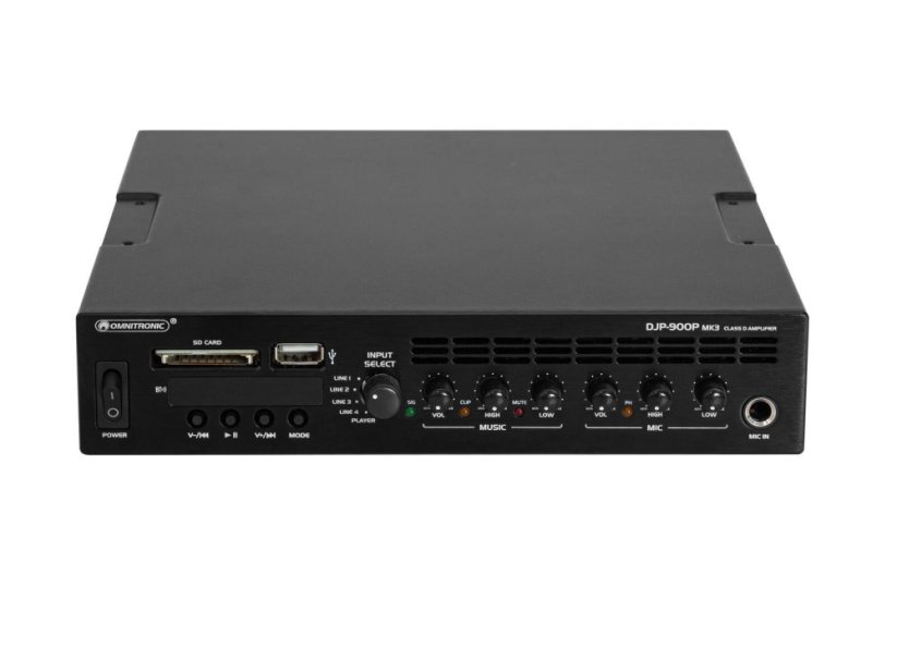 OMNITRONIC DJP-900P MK3 zesilovač třídy D