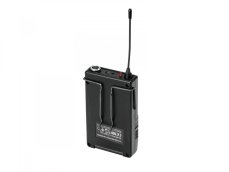 Omnitronic UHF-502, kapesní bezdrátový vysílač 823-832MHz s klopovým mikrofonem Omnitronic UHF-502, kapesní bezdrátový vysílač 823-832MHz s klopovým mikrofonem
