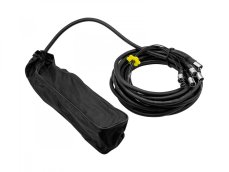 Omnitronic MUS-810, multicore kabel se stageboxem, 8IN XLR, 10 m