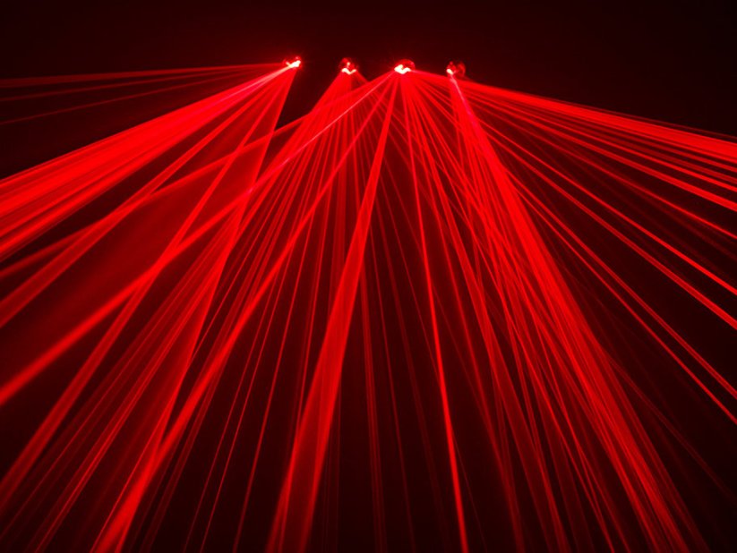 Laserworld EL-900RGB, laserový efekt 4v1, 900 mW, DMX