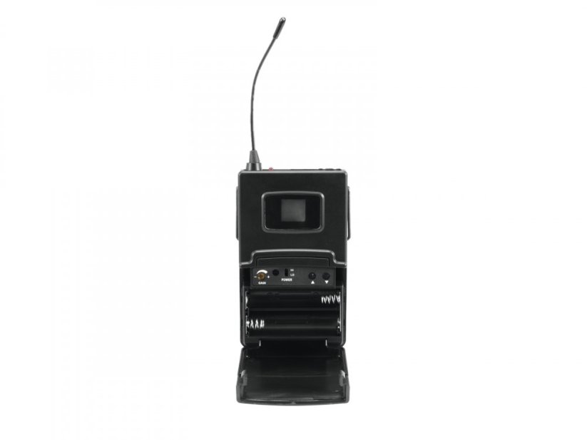 Omnitronic MOM-10BT4 kapesní bezdrátový UHF vysílač