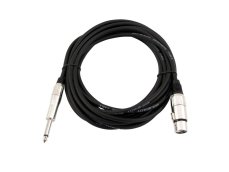 Kabel ACX-50 XLR samice - Jack 6,3 mono, 5 m Kabel ACX-50 XLR samice - Jack 6,3 mono, 5 m