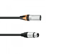 PSSO Adaptercable DMX XLR 5pin/3pin 0.3m bk