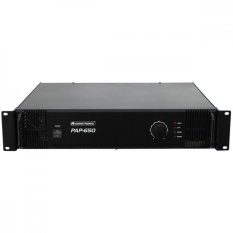 Omnitronic PAP-650, 100V zesilovač, 650W Omnitronic PAP-650, 100V zesilovač, 650W