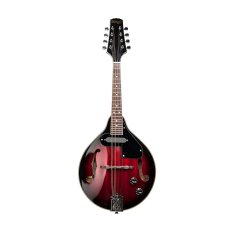 Stagg M50 E, elektroakustická bluegrassová mandolína, redburst