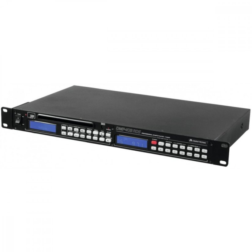 Omnitronic DMP-103RDS, multimediální přehrávač CD/MP3/FM