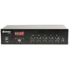 Adastra DM25, digitální 100V mixážní zesilovač, 25W, BT/MP3/FM