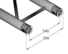 Bilock BQ2-4000, rovný díl