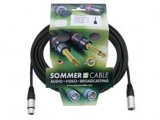 Sommer cable XX-100 2x XLR samec/samice, studiový, 10m