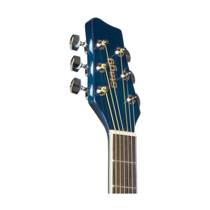 Stagg SA20D BLUE, akustická kytara typu Dreadnought