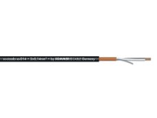 Sommer Cable mikrofonní kabel CICADA, 2x0,14 mm, černý, 100 m cívka Sommer Cable mikrofonní kabel CICADA, 2x0,14 mm, černý, 100 m cívka