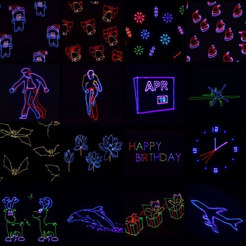 Citronic Animate Smart, RGB animační laser