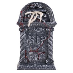 Halloween náhrobek s rukou 