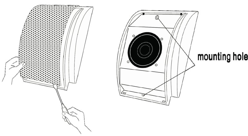 Omnitronic WC-2, bílý