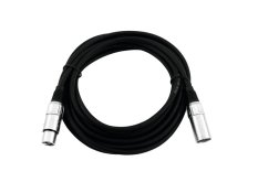 Kabel MC-100 XLR samec - XLR samice, černý, 10m