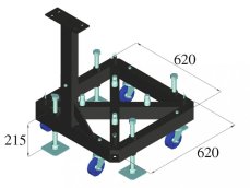 Alutruss Tower základna Alutruss Tower základna