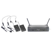 Stagg SUW 50 HH EG EU, 2-kanálový bezdrátový mikrofonní set 863,8 MHz / 864,5 MHz Stagg SUW 50 HH EG EU, 2-kanálový bezdrátový mikrofonní set 863,8 MHz / 864,5 MHz