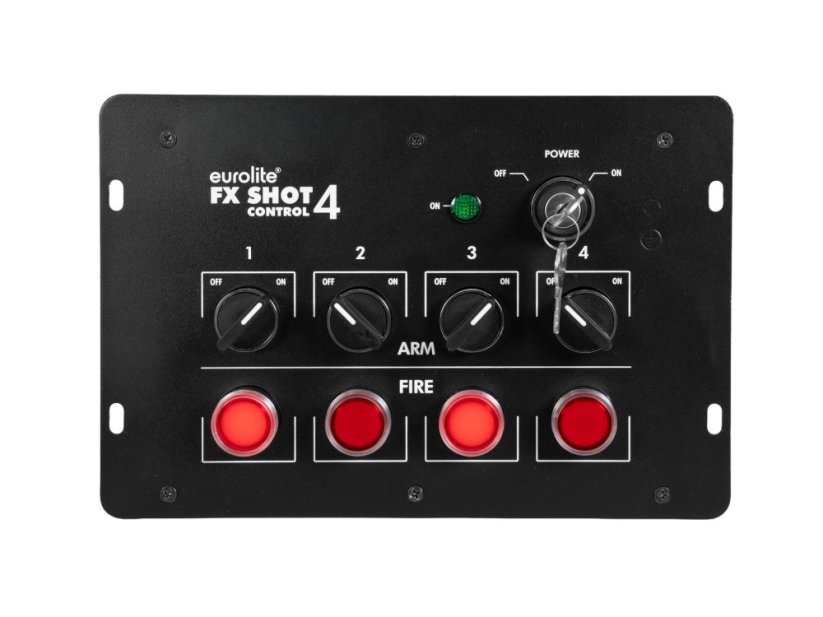 Eurolite FX Shot Control 4, řídicí systém pro zařízení se speciálními efekty